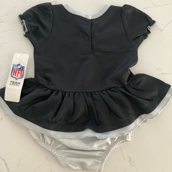 NWT NFL Baby-Girls Team Jersey Dress and Diaper Cover - Picture 8 of 9